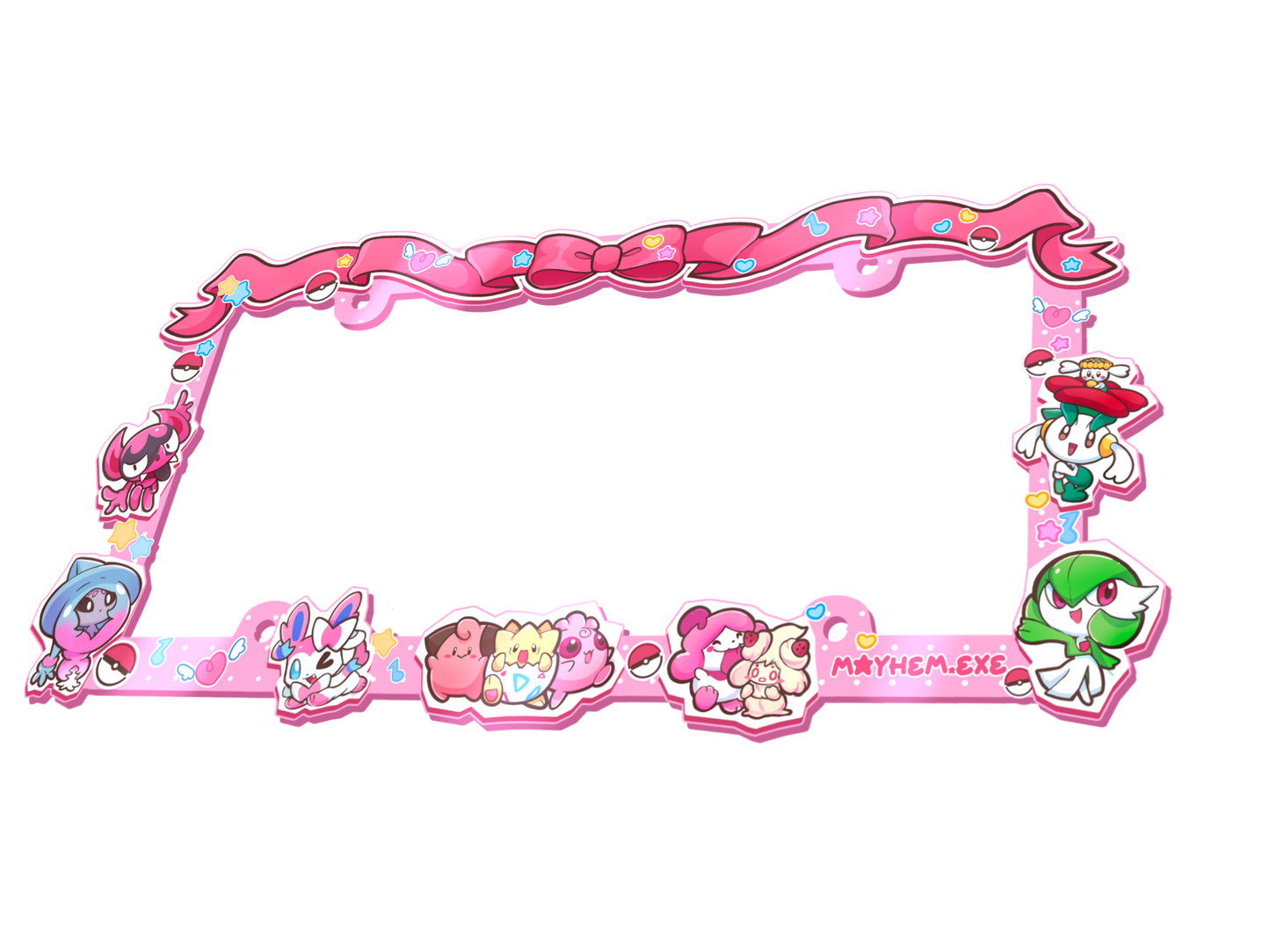 Fairy plate frame