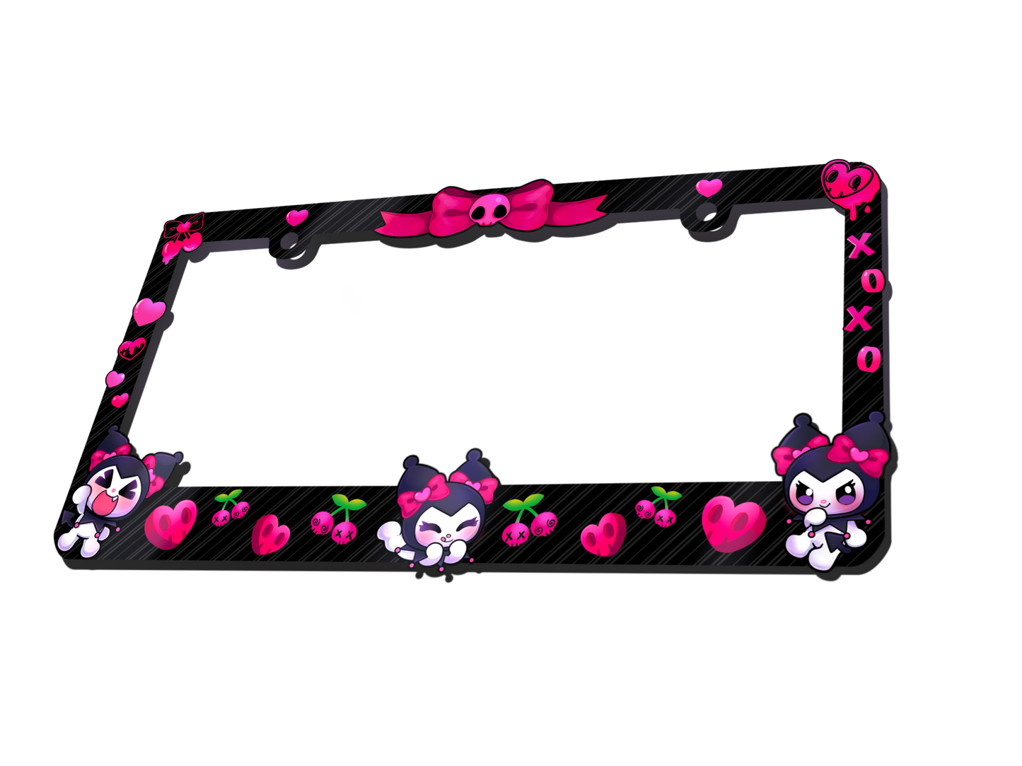 Cherry Kuro Plate Frame