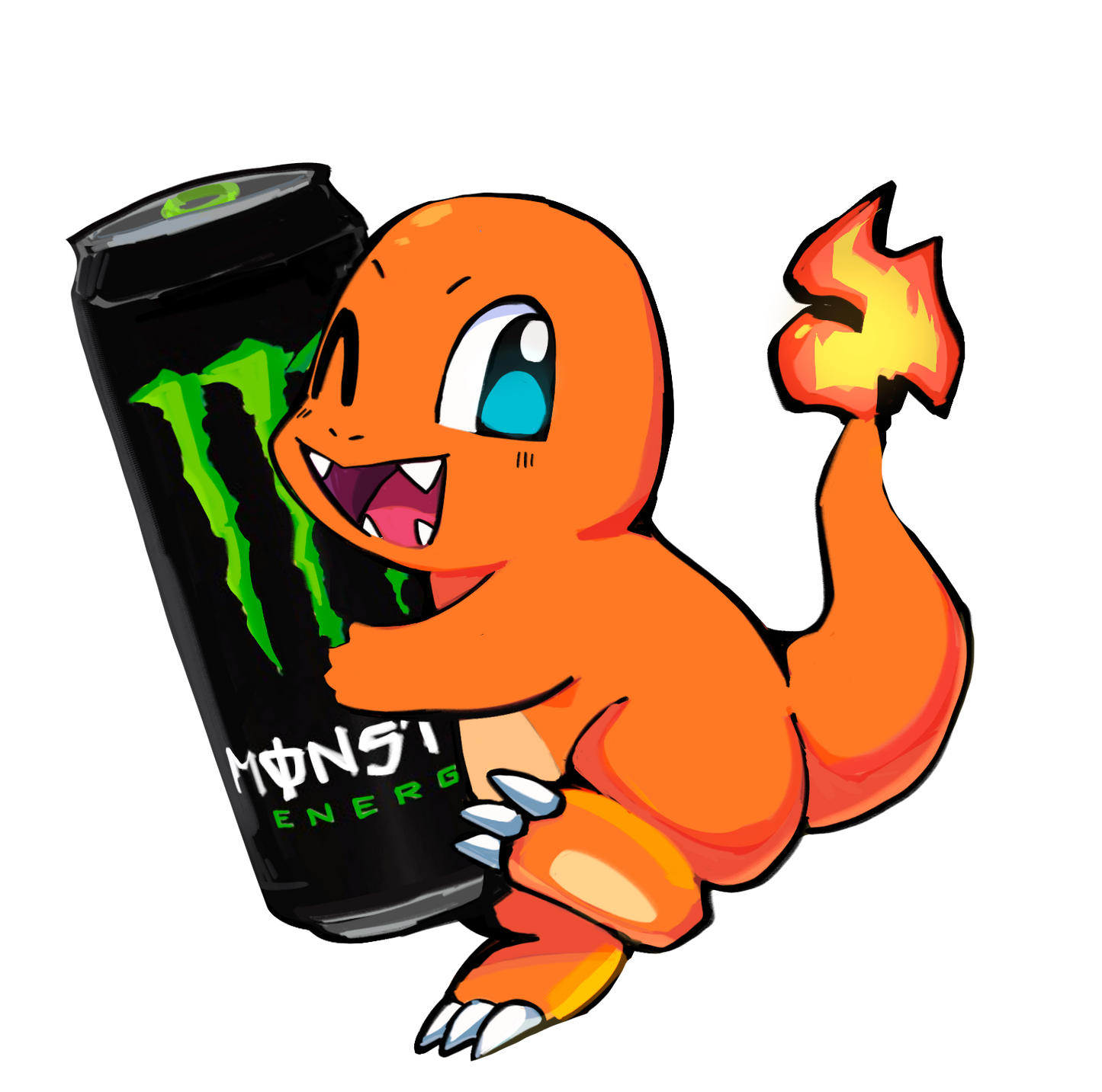 Charmonster sticker