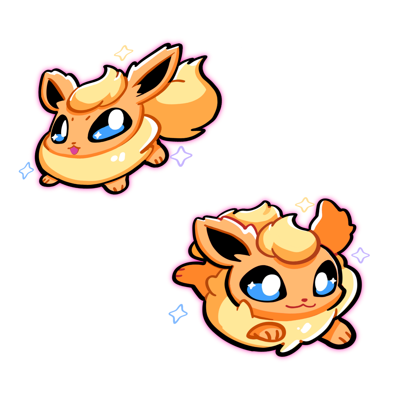 Preorder- EVLUTION  Fire  Small Sticker