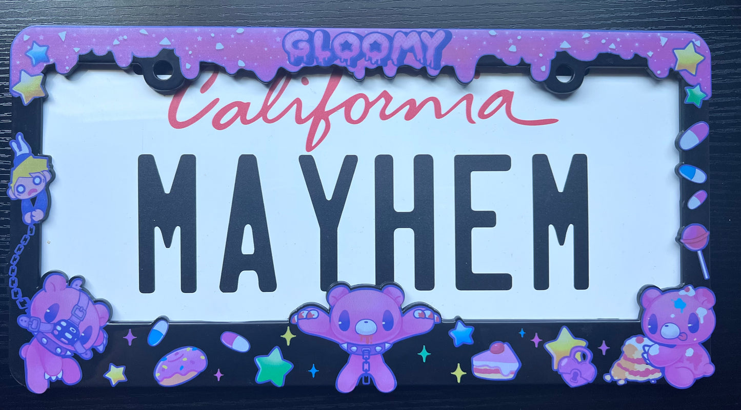 Gloomy Plate Frame