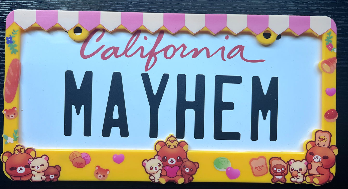 Kuma plate