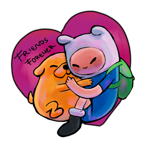 Friends forevee sticker