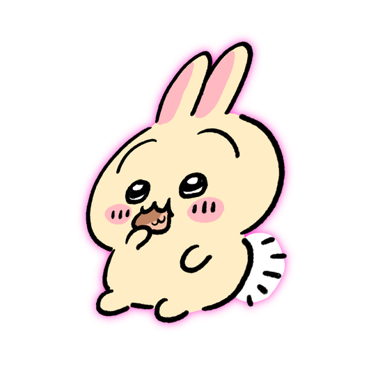Preorder- Chllkawa.exe bunny two dolla anime sticker
