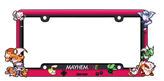 RED.exe License Plate Frame PREORDER