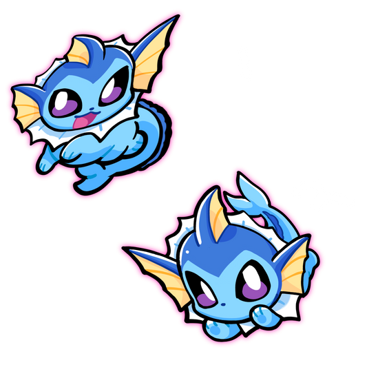 Preorder- EVLUTION  water Small Stickers