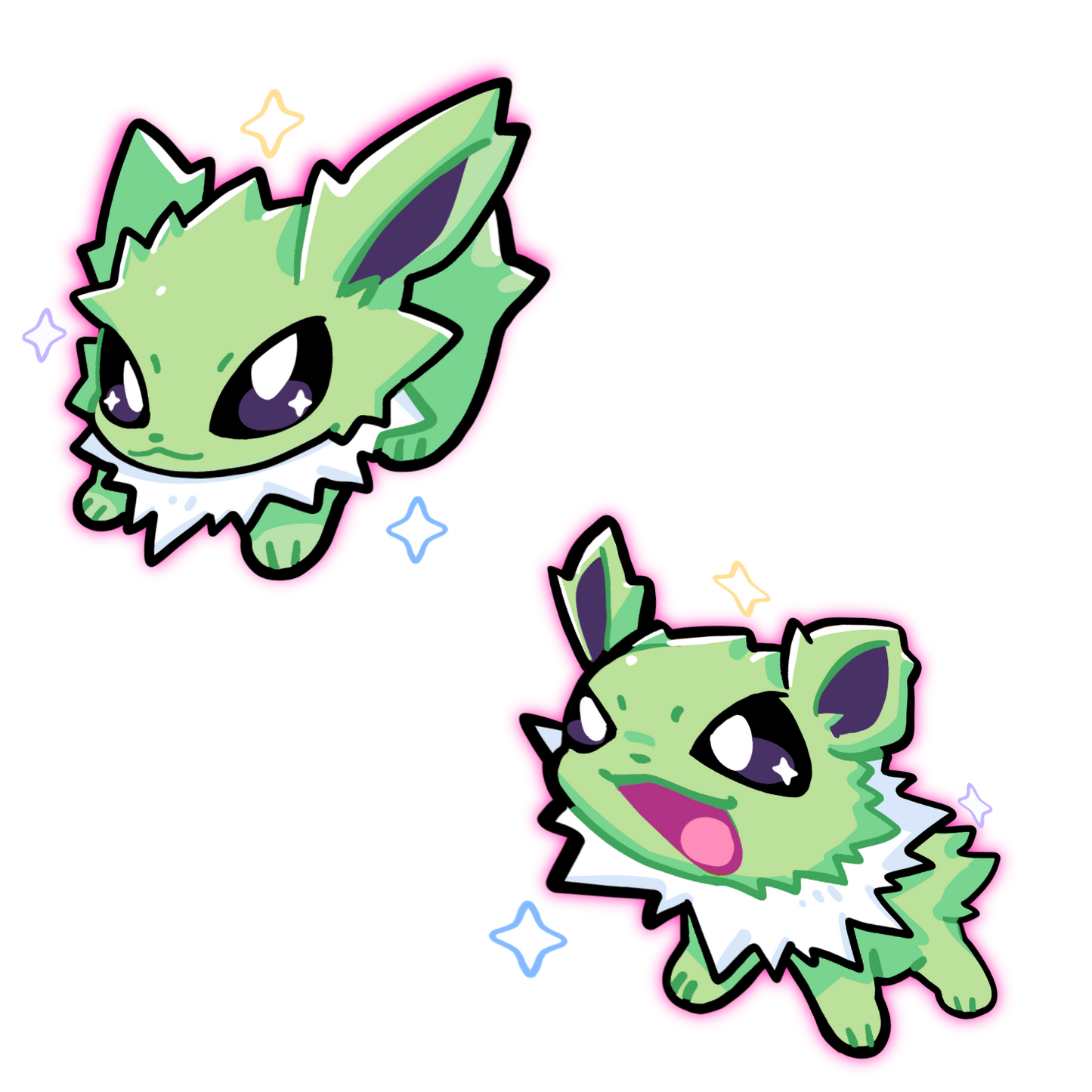 Preorder- EVLUTION  electric Small Stickers