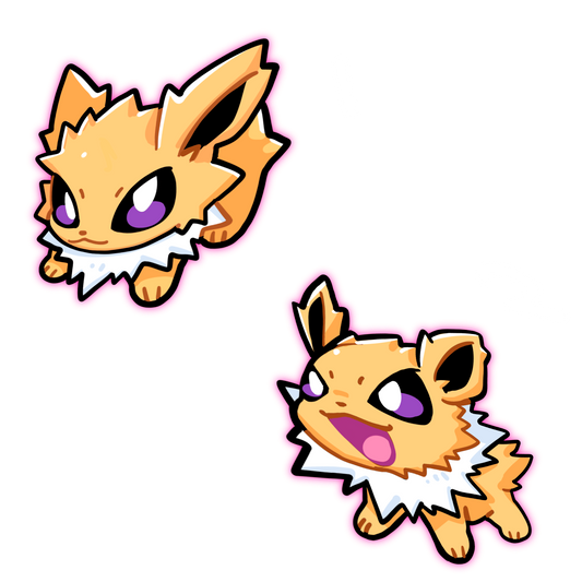 Preorder- EVLUTION  electric Small Stickers