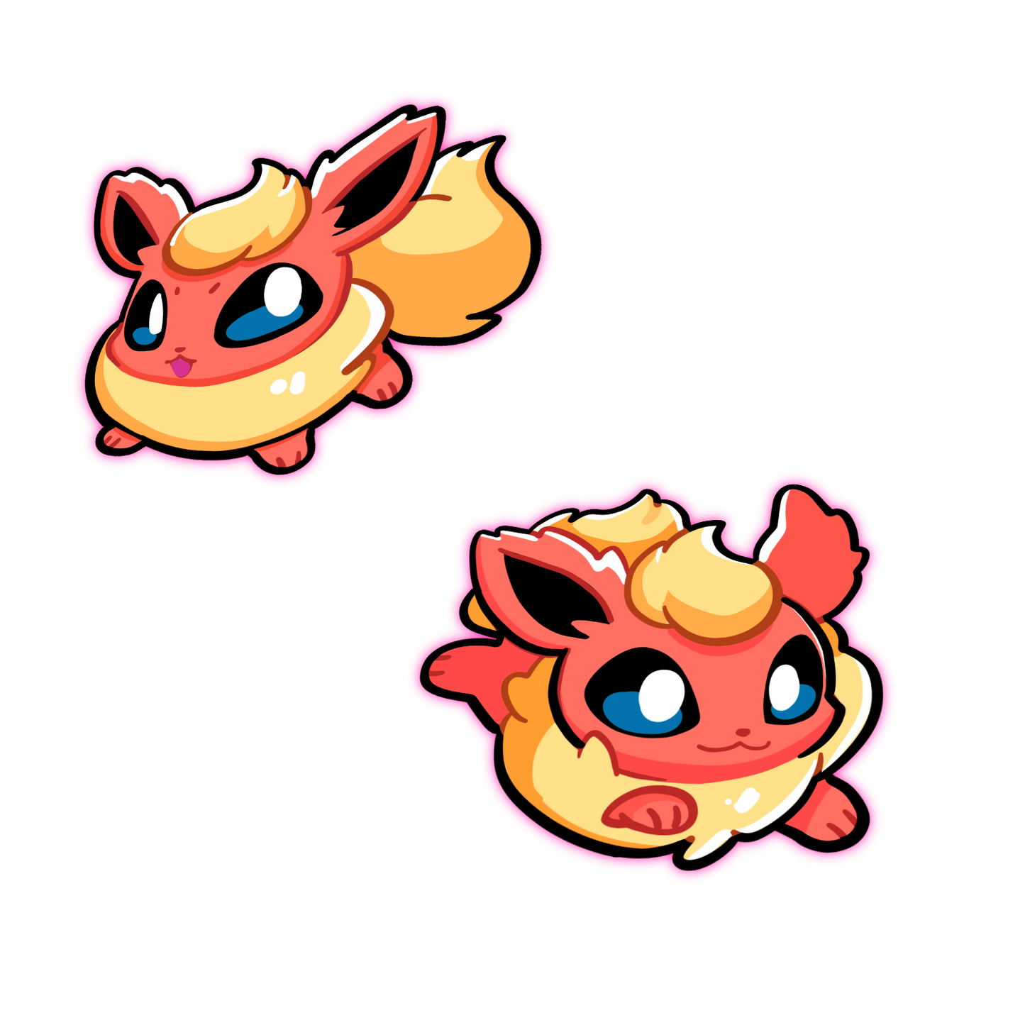 Preorder- EVLUTION  Fire  Small Sticker