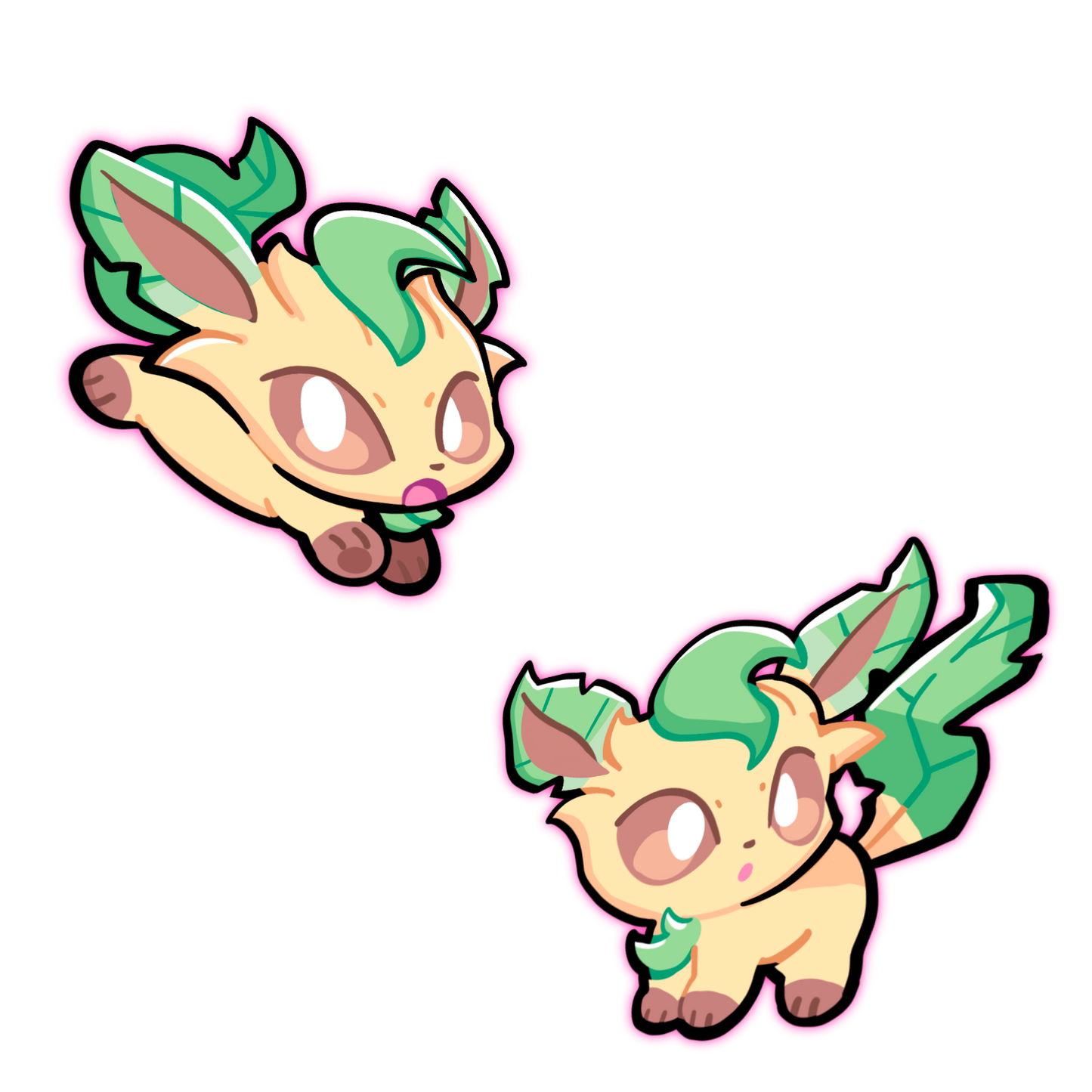 Preorder- EVLUTION  grass  Small Sticker