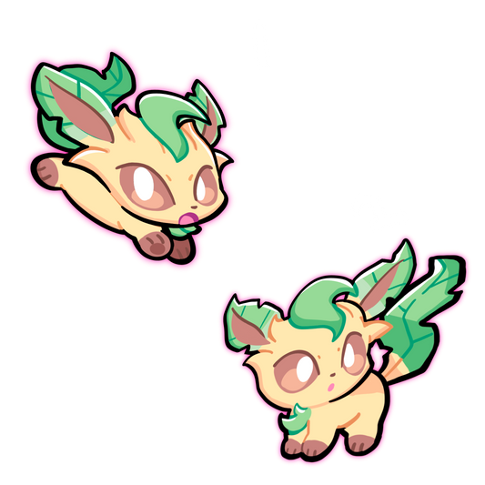 Preorder- EVLUTION  grass  Small Sticker